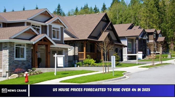 US House Prices Forecasted to Rise Over 4% in 2025